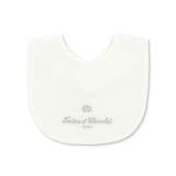 【日本製】60/1スーピマバイオシルスムースロゴ刺しゅうスタイベビー | Tartine et Chocolat | 詳細画像1 