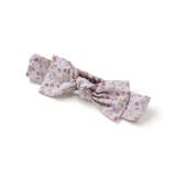 パープル系 | 【お揃い】すみれ花プリントヘアバンドベビー | Tartine et Chocolat