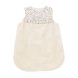 オフホワイト系 | 【お揃い】すみれ花フリーススリーパーベビー(50-90cm) | Tartine et Chocolat