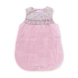 パープル系 | 【お揃い】すみれ花フリーススリーパーベビー(50-90cm) | Tartine et Chocolat