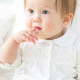 【日本製】襟付きレースカバーオールベビー（70～80cm） | Tartine et Chocolat | 詳細画像3 