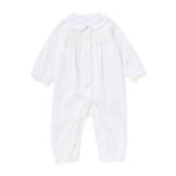 【日本製】襟付きレースカバーオールベビー（70～80cm） | Tartine et Chocolat | 詳細画像4 