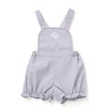 ロゴ刺しゅうレースサロペットベビー(80-90cm) | Tartine et Chocolat | 詳細画像3