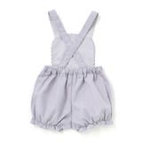 ロゴ刺しゅうレースサロペットベビー(80-90cm) | Tartine et Chocolat | 詳細画像4