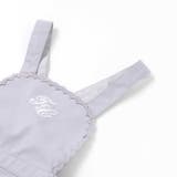 ロゴ刺しゅうレースサロペットベビー(80-90cm) | Tartine et Chocolat | 詳細画像5