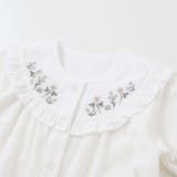 小花刺しゅうベロアフリルカバーオールベビー(70-80cm) | Tartine et Chocolat | 詳細画像13 