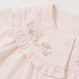 小花刺しゅうベロアフリルカバーオールベビー(70-80cm) | Tartine et Chocolat | 詳細画像6 