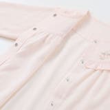 小花刺しゅうベロアフリルカバーオールベビー(70-80cm) | Tartine et Chocolat | 詳細画像9 