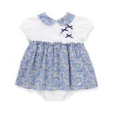 ブルー系 | 【お揃い】リバティ(leontyne dream)プリントタナローンスカート付き… | Tartine et Chocolat