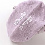 【日本製】【お揃い】すみれ花プリントサテンリボンソックスベビー（8～13cm） | Tartine et Chocolat | 詳細画像5 