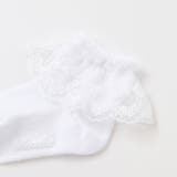 【日本製】【お揃い】チュールレースソックスベビー（8～13cm） | Tartine et Chocolat | 詳細画像2 