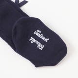 【日本製】【お揃い】リボンロゴチャーム付きタイツベビー(70-80cm) | Tartine et Chocolat | 詳細画像8 