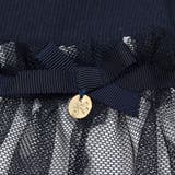 【日本製】ベアテレコドットチュールニットワンピース(90~140cm) | Tartine et Chocolat | 詳細画像8 