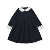 ドライウェザーストレッチ刺しゅう襟ワンピース(110~130cm) | Tartine et Chocolat | 詳細画像6 