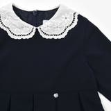 ドライウェザーストレッチ刺しゅう襟ワンピース(110~130cm) | Tartine et Chocolat | 詳細画像8 