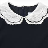 ドライウェザーストレッチ刺しゅう襟ワンピース(110~130cm) | Tartine et Chocolat | 詳細画像9 