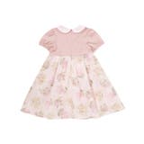 リバティMARINA S MEADOW丸襟半袖切り替えワンピース | Tartine et Chocolat | 詳細画像7 