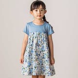 【日本製】【お揃い】リバティビエラ(DaisyMorisia)半袖切り替えワンピ… | Tartine et Chocolat | 詳細画像6 