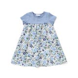 【日本製】【お揃い】リバティビエラ(DaisyMorisia)半袖切り替えワンピ… | Tartine et Chocolat | 詳細画像8 