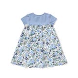 【日本製】【お揃い】リバティビエラ(DaisyMorisia)半袖切り替えワンピ… | Tartine et Chocolat | 詳細画像9 