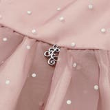 【日本製】サテン×マットオーガンジードットドレス(100～140cm) | Tartine et Chocolat | 詳細画像11 