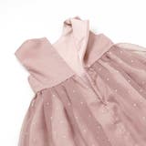 【日本製】サテン×マットオーガンジードットドレス(100～140cm) | Tartine et Chocolat | 詳細画像12 