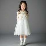 【日本製】サテン×マットオーガンジードットドレス(100～140cm) | Tartine et Chocolat | 詳細画像3 