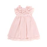 梨地リボン付け襟2WAYドレス(90～130cm) | Tartine et Chocolat | 詳細画像6 