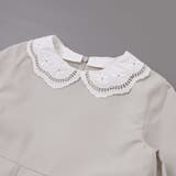 サイロコンパクトツイルレース襟袖ワンピース(110~130cm) | Tartine et Chocolat | 詳細画像13 