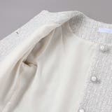 ラメ入りツイードジャケットスカートセットアップ(110~130cm) | Tartine et Chocolat | 詳細画像15