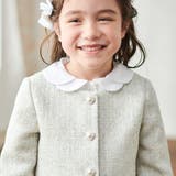 ラメ入りツイードジャケットスカートセットアップ(110~130cm) | Tartine et Chocolat | 詳細画像5