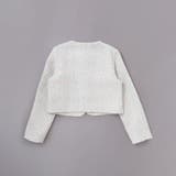 ラメ入りツイードジャケットスカートセットアップ(110~130cm) | Tartine et Chocolat | 詳細画像7