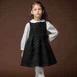 【日本製】ドットジャガードワンピース(100~140cm) | Tartine et Chocolat | 詳細画像3