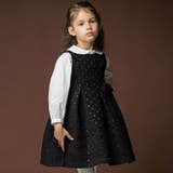 【日本製】ドットジャガードワンピース(100~140cm) | Tartine et Chocolat | 詳細画像4