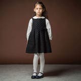 【日本製】ドットジャガードワンピース(100~140cm) | Tartine et Chocolat | 詳細画像5