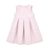 ピンク | 【日本製】キラットマトラッセリボン柄ジャンパースカート(110~130cm) | Tartine et Chocolat