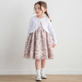 【日本製】ワッシャーオーガンジーフロッキープリントワンピース(100~140cm… | Tartine et Chocolat | 詳細画像4 