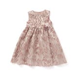 【日本製】ワッシャーオーガンジーフロッキープリントワンピース(100~140cm… | Tartine et Chocolat | 詳細画像6 