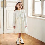 ラメオーガンジーフラワージャンパースカート(100~130cm) | Tartine et Chocolat | 詳細画像3 