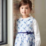 ジャガードフラワーリボン付きジャンパースカート(110~130cm) | Tartine et Chocolat | 詳細画像4 