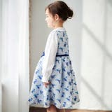 ジャガードフラワーリボン付きジャンパースカート(110~130cm) | Tartine et Chocolat | 詳細画像5 