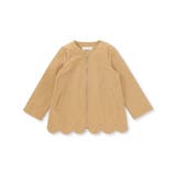 キャメル | クロス裏ドットコート(100~140cm) | Tartine et Chocolat