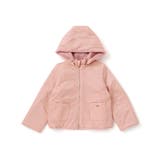ピンク | タフタ×ファーリバーシブル2wayコート(90~140cm) | Tartine et Chocolat