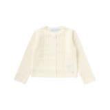 【お揃い】フロント編地の前ボタン長袖カーディガン(100~140cm) | Tartine et Chocolat | 詳細画像6 