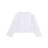 【日本製】【お揃い】ドラロン綿飾り編み長袖カーディガン(100~140cm) | Tartine et Chocolat | 詳細画像4 