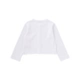 【日本製】【お揃い】ドラロン綿飾り編み長袖カーディガン(100~140cm) | Tartine et Chocolat | 詳細画像5 