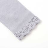 【日本製】【お揃い】ドラロン綿飾り編み長袖カーディガン(100~140cm) | Tartine et Chocolat | 詳細画像8 