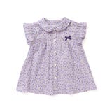 パープル系 | リバティタナローンブラウス | Tartine et Chocolat