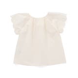 ハイブリッドタイプライタースカラップブラウス(100~140cm) | Tartine et Chocolat | 詳細画像2 