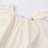 ハイブリッドタイプライタースカラップブラウス(100~140cm) | Tartine et Chocolat | 詳細画像3 